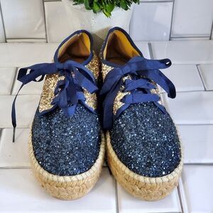 TIPE E TACCHI  Sequin Espadrille Style Sneaker  Ma